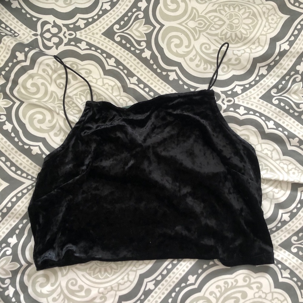 Velvet Crop Cami